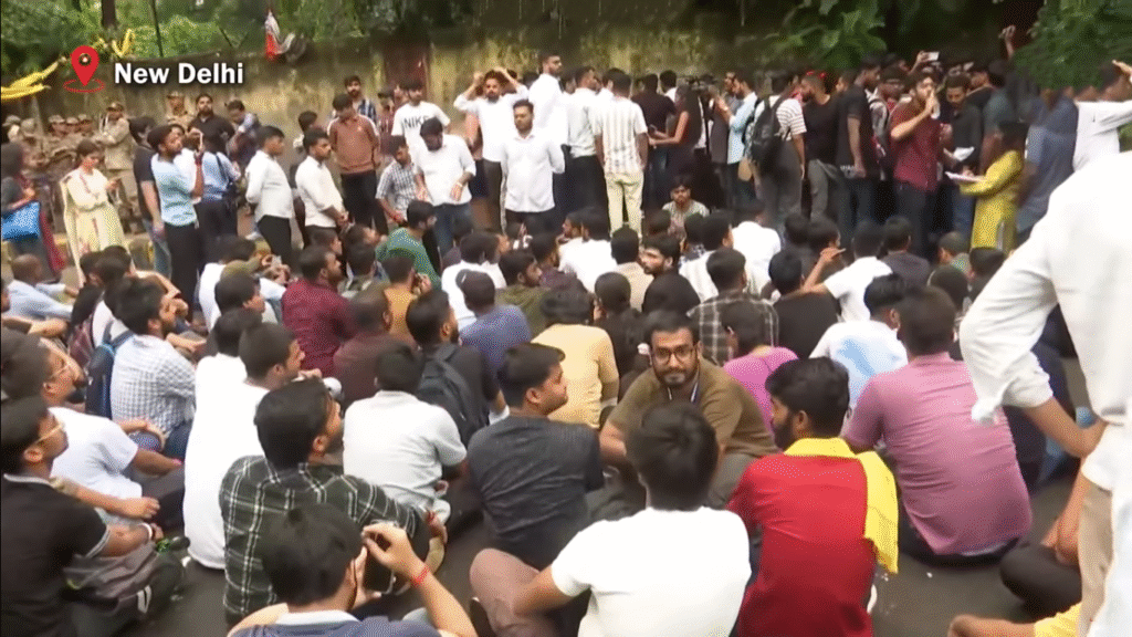SSC Protest Today Delhi